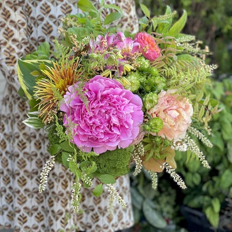 レッスン｜ Bouquet ブーケコース   季節を束ねる