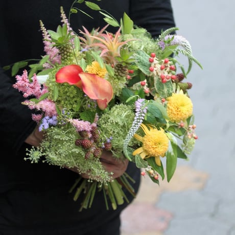 レッスン｜ Bouquet ブーケコース   季節を束ねる