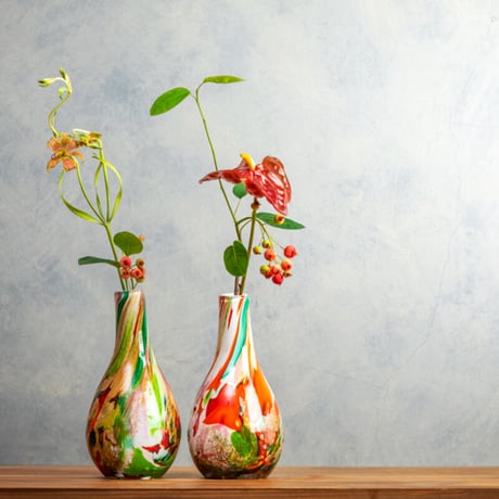 FIDRIO｜Mixed colours Bottle Pisa フラワーベース