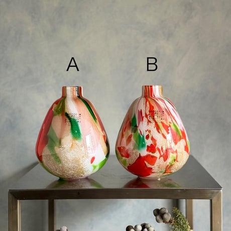 FIDRIO｜Mixed colours Vase Pear scissors (M)フラワーベース
