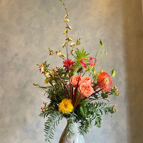 レッスン｜ Bouquet ブーケコース   季節を束ねる