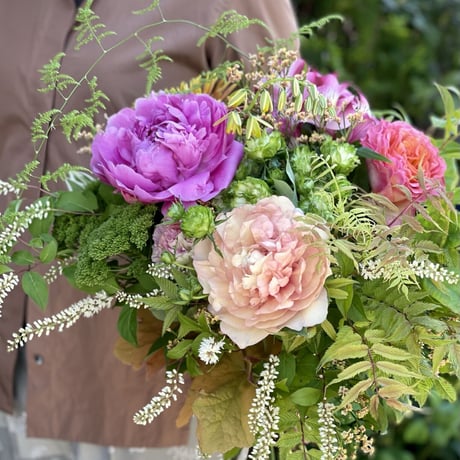 レッスン｜ Bouquet ブーケコース   季節を束ねる