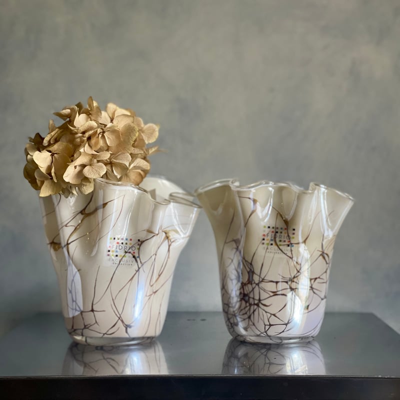 FIDRIO｜Lightning Wave(L) フラワーベース | 花福 オンラインショップ