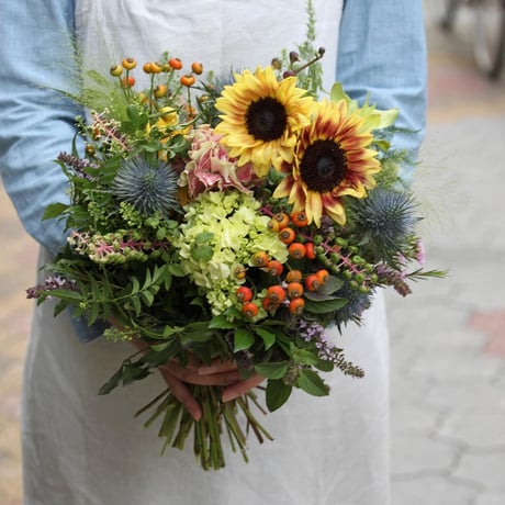 レッスン｜ Bouquet ブーケコース   季節を束ねる