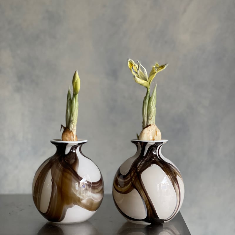 アンティーク ビンテージ 40s 50s フラワーベース 小瓶 ボトル ねじれ