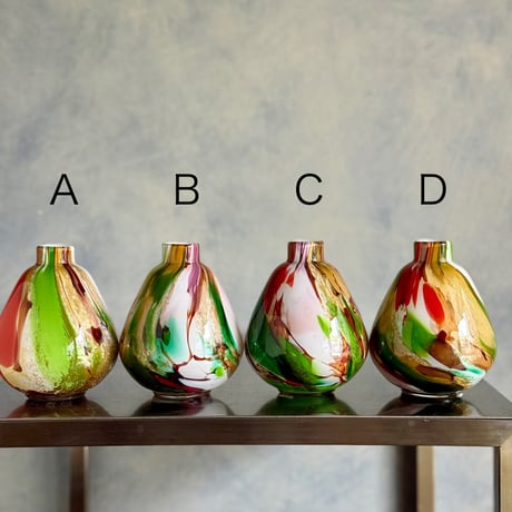 FIDRIO｜Mixed colours Vase Pear scissors (S) フラワーベース