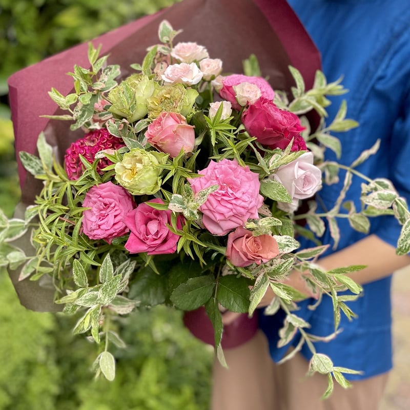 ハンドメイド：薔薇の花束【現品】1580円 ハンドメイド：薔薇の花束【現品】1580円 ハンドメイド：薔薇の花束