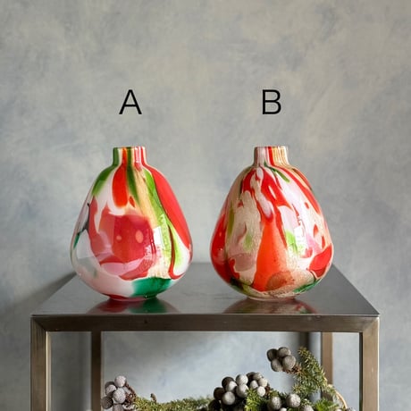FIDRIO｜Mixed colours Vase Pear scissors (M)フラワーベース