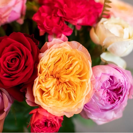 ダズンローズ 12本のバラの花束
