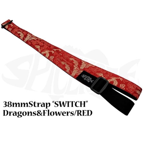 38mmストラップ"SWITCH"/Dragons&Flowers