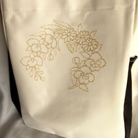 エコバッグ　花の輪