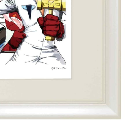タツノコプロ監修 「タイムボカンシリーズ ヤッターマン 2（ヨコ） 」 ジークレー版画 額入り 複製画　昭和のテレビアニメ　1977年TV放映 Yatterman【四つ切】【C8005】