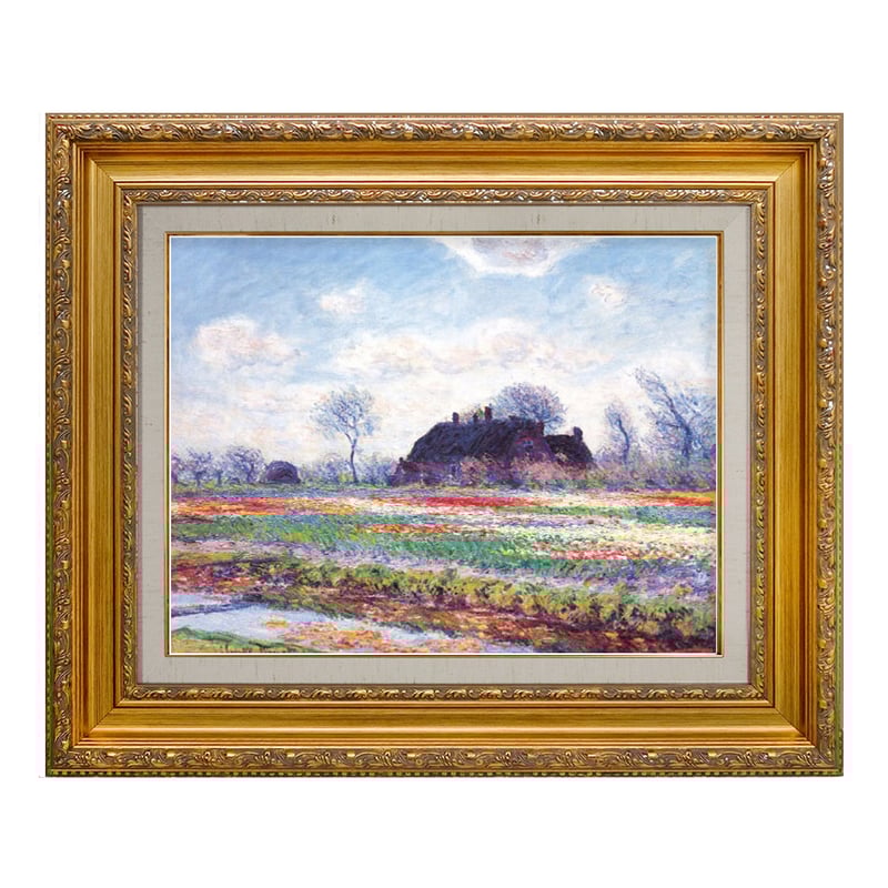 クロード・モネ「秋のアルジャントゥイユ」複製画　額入り世界名画　印象派　風景画 複製絵画 額装品 世界の名画 クロード・モネ 「秋のアルジャン