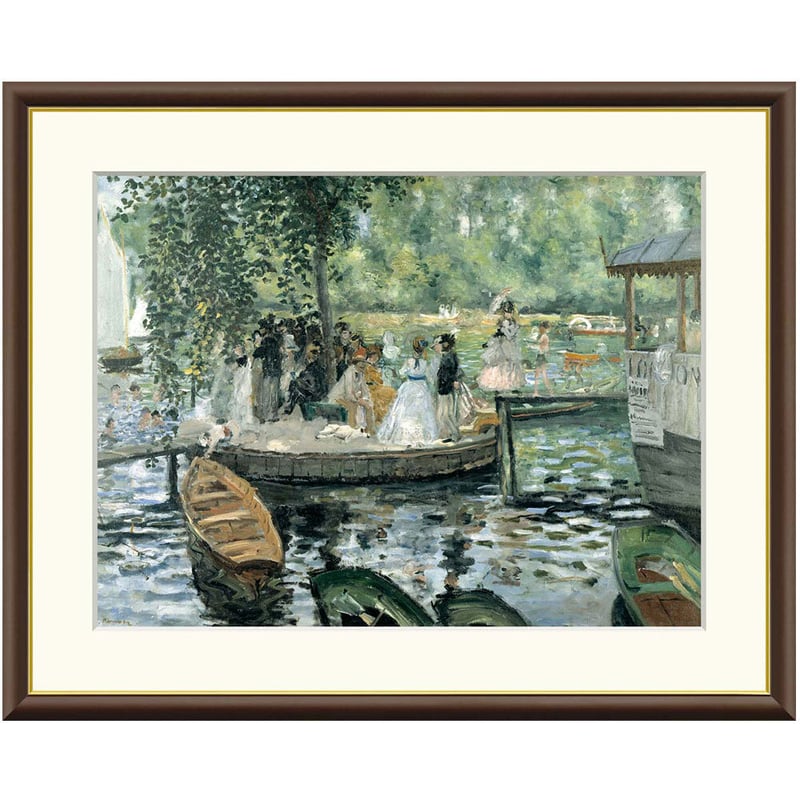 M▽ルノワール うく ルノアール 複製画 額縁 モデル マルゴの M▽ルノワール うく ルノアール 複製画 額縁 モデル マルゴの