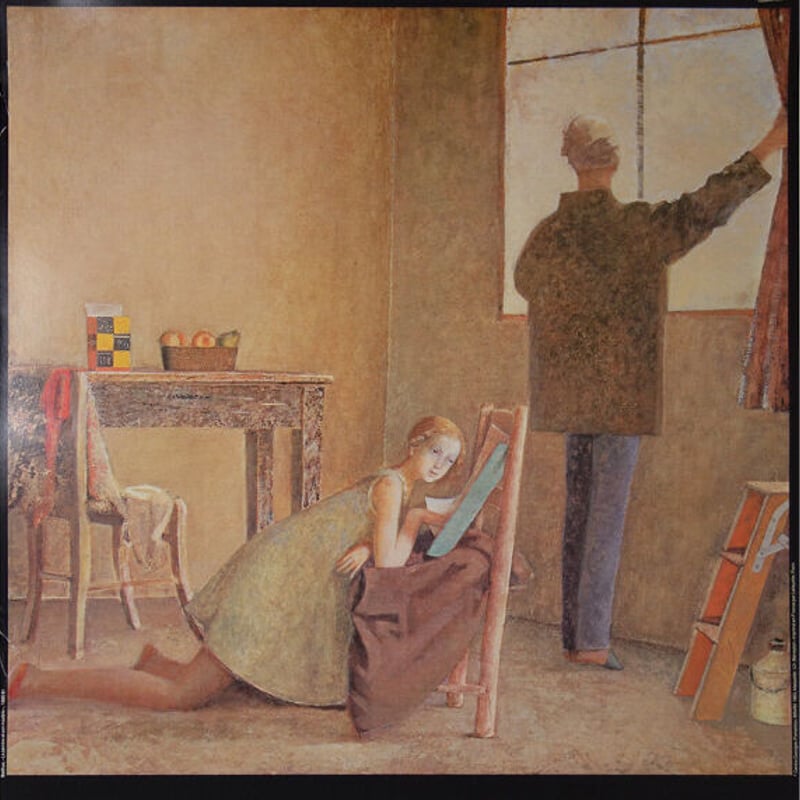 バルテュス Balthus「画家とモデル」1983年 ポンピドゥーセンター 