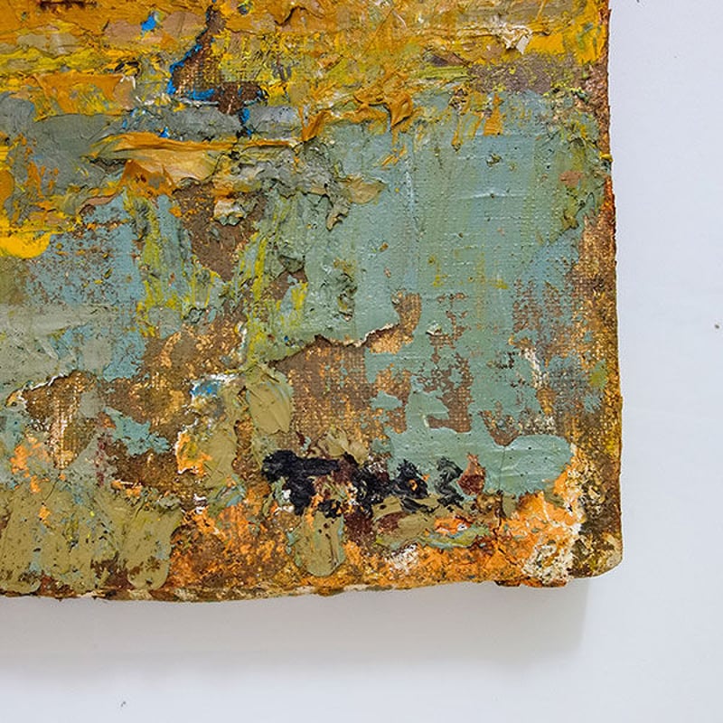 【真作】絵画　伊藤岳　油彩6号　土塀　二紀会委員　名品　共シール　S38 真作】絵画 伊藤岳 油彩6号 土塀 二紀会委員 名品 共シール
