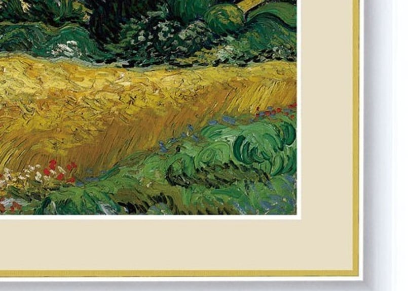 最新作の フィンセント・ファン・ゴッホ作品 『糸杉のある麦畑』 風景 