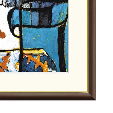アンリ・マティス 「窓：忘れな草の室内」 額入り 複製画 高精彩工芸画 額絵 額装画 アート レプリカ 透明アクリル 表現主義 フォーヴィズム マチス J1-093 【納期：約1週間】
