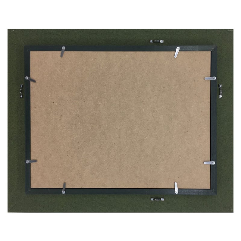 油絵島本良平F6【東尋坊】自筆サイン入り額装額縁