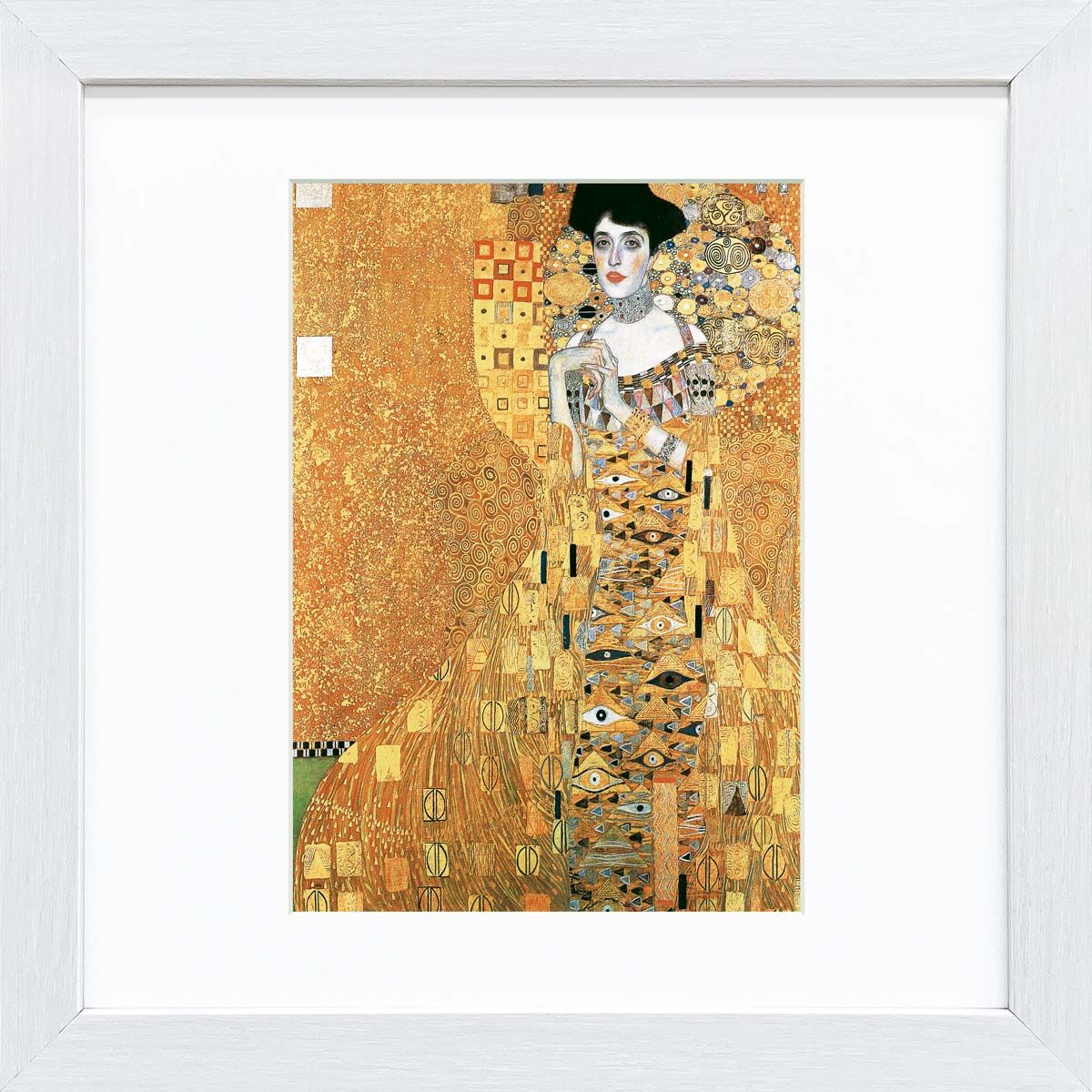 グスタフ・クリムト、アデーレ・ブロッホ=バウアーの肖像Ⅰ、希少画集画