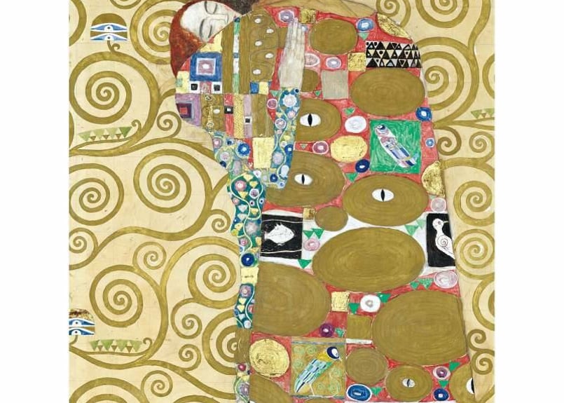 低価格の グスタフ クリムト 抱擁 絵画/タペストリ - campella.com.br