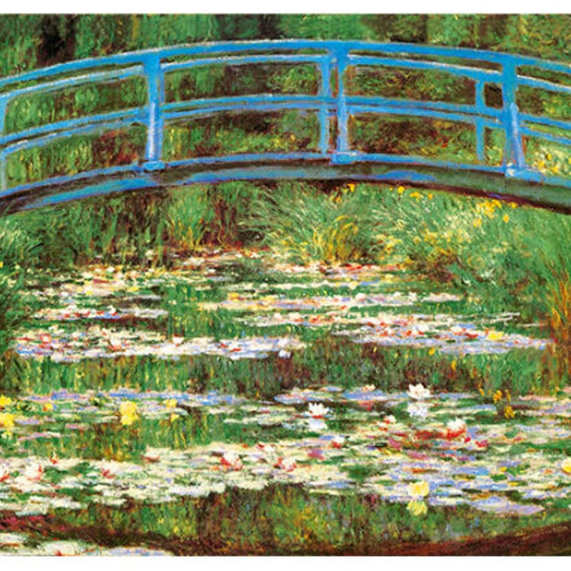 名画 ゆるい 睡蓮 クロー ドネ モネ ジヴェルニーの睡蓮 8号 油彩 複製画
