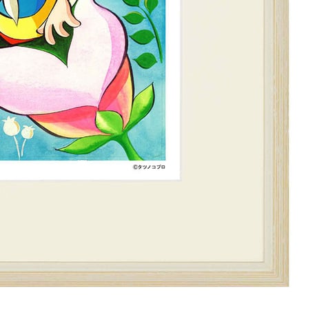 タツノコプロ監修 「昆虫物語 みなしごハッチ 4」 ジークレー版画 額入り 複製画 昭和のテレビアニメ 1970年TV放映  みつばちハッチ 冒険ファンタジー 【半切】【C8026】