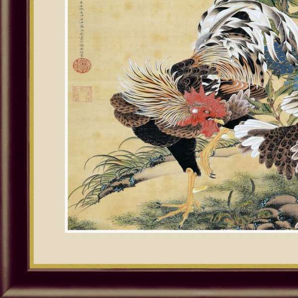 【非売品限定】伊藤若冲 墨 京都 錦市場 鶏図 桐箱入 古墨 非売品限定】伊藤若冲 墨 京都 錦市場 鶏図 桐箱入 古墨 【公式通販】