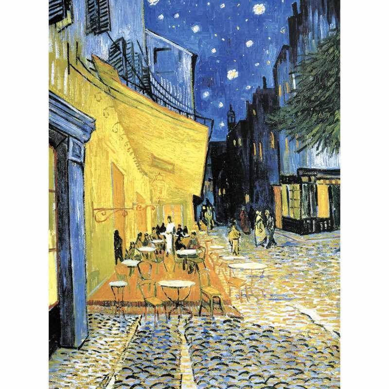 ゴッホ夜のカフェテラスゴッホの立体複製画「アルゴグラフ」