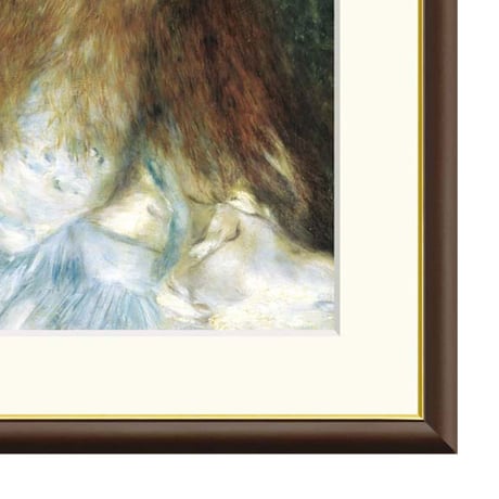 ★ ルノワール 「イレーヌ・カーン・ダンヴェール嬢」 額入り 複製画 高精彩工芸画 額絵 額装画 名画 レプリカ 透明アクリル 少女イレーヌ J1-031 【納期：約1週間】