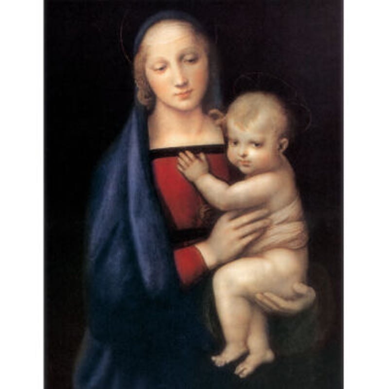 【複製画】大公の聖母　ラファエロ　Raffaello 大公の聖母 - Wikipedia