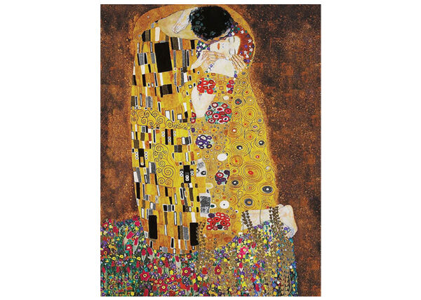 クリムトリトグラフ接吻代表作エディション300 販売元スタンプ有り