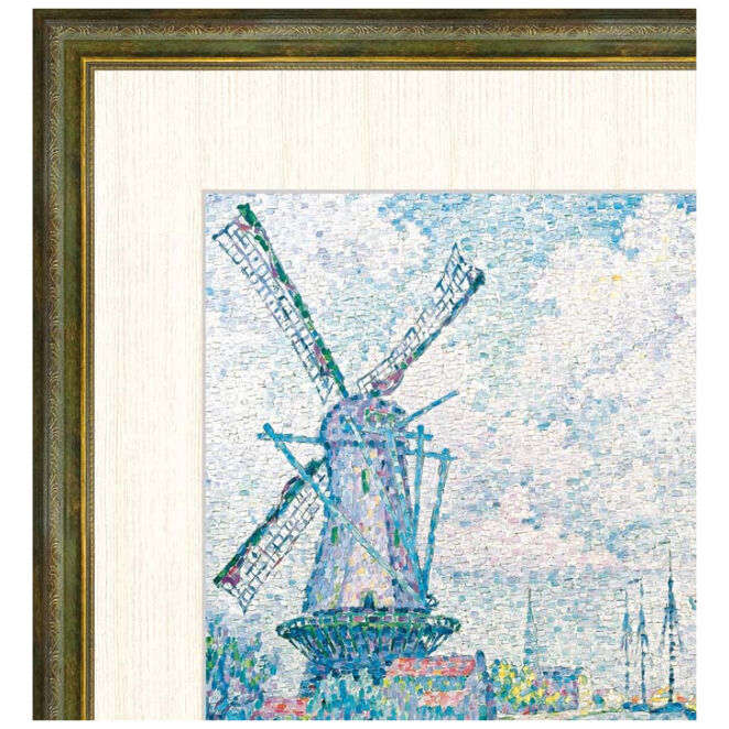 絵画ジラール「運河の反映」