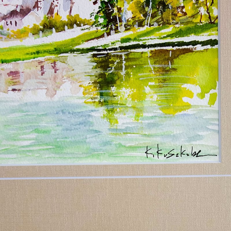 赤岩 賢三 スケッチ水彩画 【公式通販】