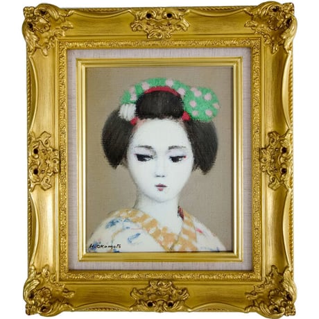絵画　舞妓　油絵　20号　肉筆画 絵画 舞妓 油絵 20号 肉筆画 Amazon.co.jp: 小磯良平、絵画