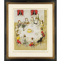 【高級額装】【美品】ミュシャ詩 ナンバー入り ☆ 版画 ミュシャ 「夏・四季（1900年） 」 ジクレー 額入り