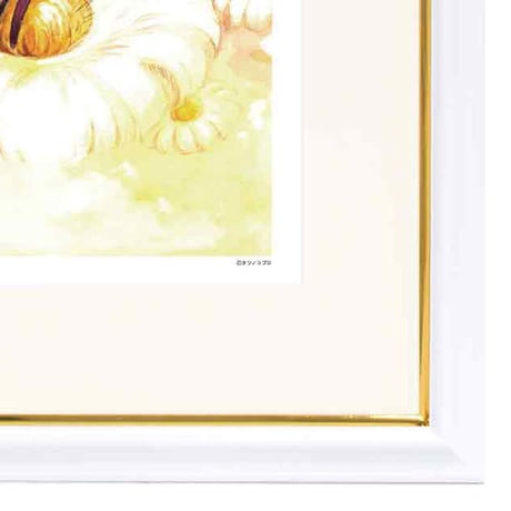 タツノコプロ監修 「昆虫物語 みなしごハッチ 5 （特大）」 ジークレー版画 額入り 複製画 昭和のテレビアニメ 1970年TV放映 みつばちハッチ 冒険ファンタジー 【大全紙】【C8036】