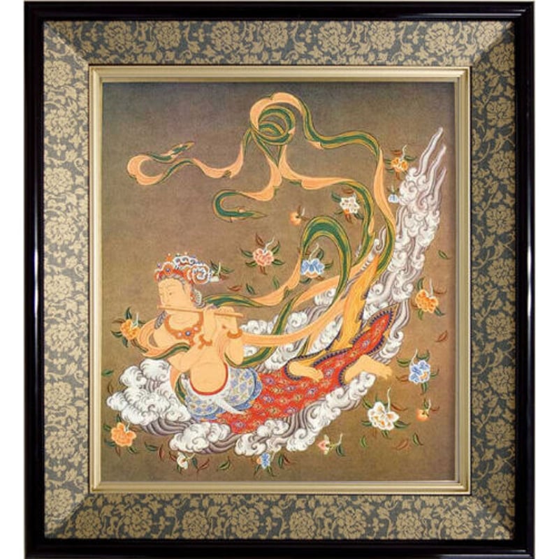 額装日本画「天女舞」 吉祥天女｜公益財団法人日本美術院