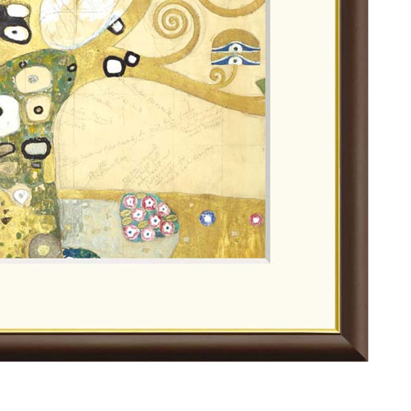 送料込みグスタフ・クリムト「生命の樹」複製版画■シルクスクリーン78✕57✕3 楽天市場】グスタフ クリムト 生命の樹 A3 サイズ ポスター アート