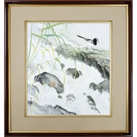 版画 藤田嗣治 「聖母子 Maternite」 シルクスクリーン ミクスト