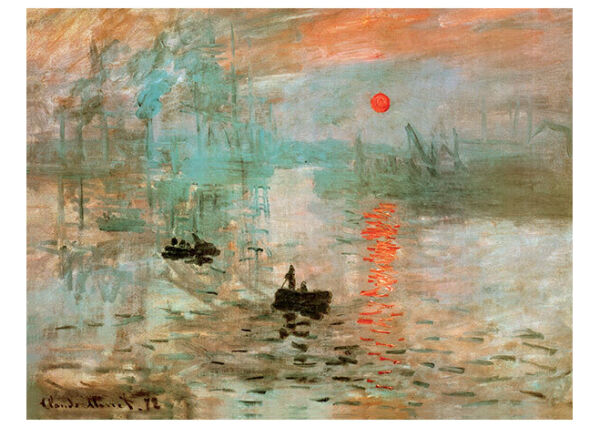 クロードモネの木漏れ日の裸婦の模写、パステル額入り、油絵、F6号