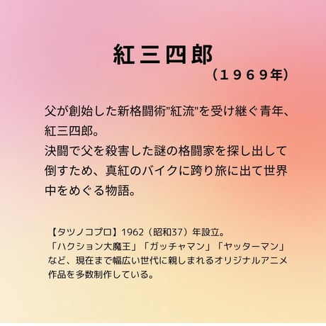 タツノコプロ監修 「紅三四郎」 ジークレー版画 額入り 複製画 昭和のテレビアニメ 1969年TV放映 紅流 格闘技 旅 【四つ切】【C8018】