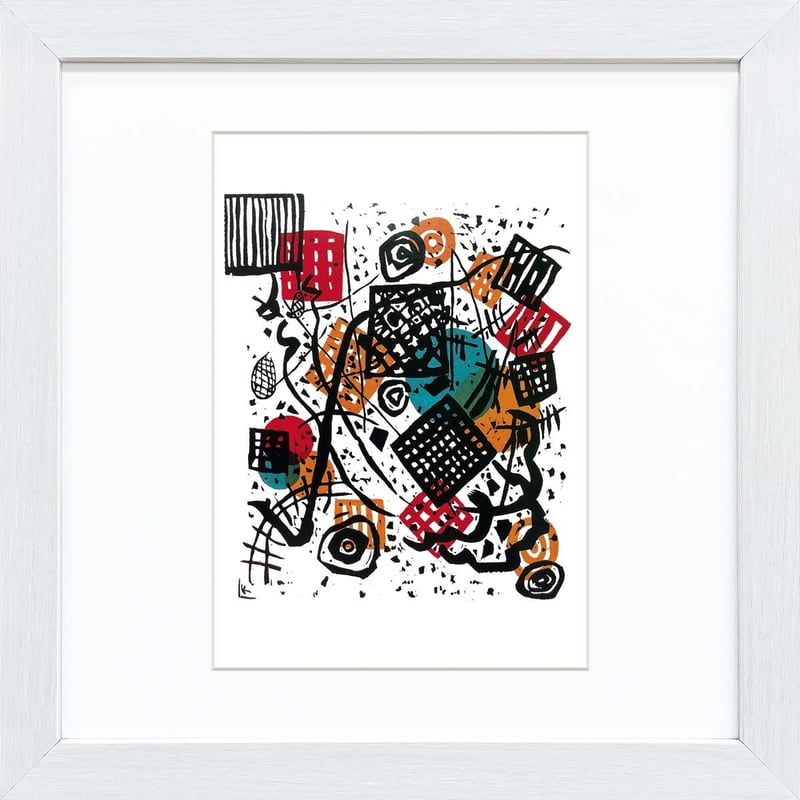 カンディンスキー、小さな世界 4、希少な画集より、状態良好、新品高級