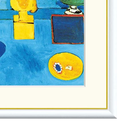アンリ・マティス 「青い窓」 額入り 複製画 高精彩工芸画 額絵 額装画 アート レプリカ 透明アクリル 表現主義 フォーヴィズム マチス J1-096 【納期：約1週間】