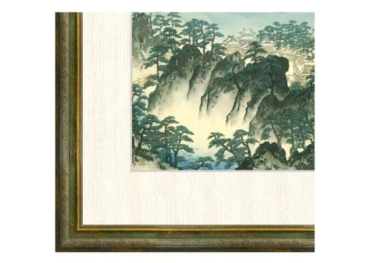 横山大観『蓬莱山』高精細巧芸画 F8号 絵画 新品 インテリア アート