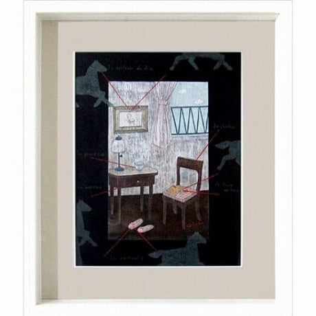 真作保証　後藤順一「源平桃」日本画　F６号 CATEGORY 日本画 | 名画.shop 真作保証 後藤順一「源平桃」日本画 F6