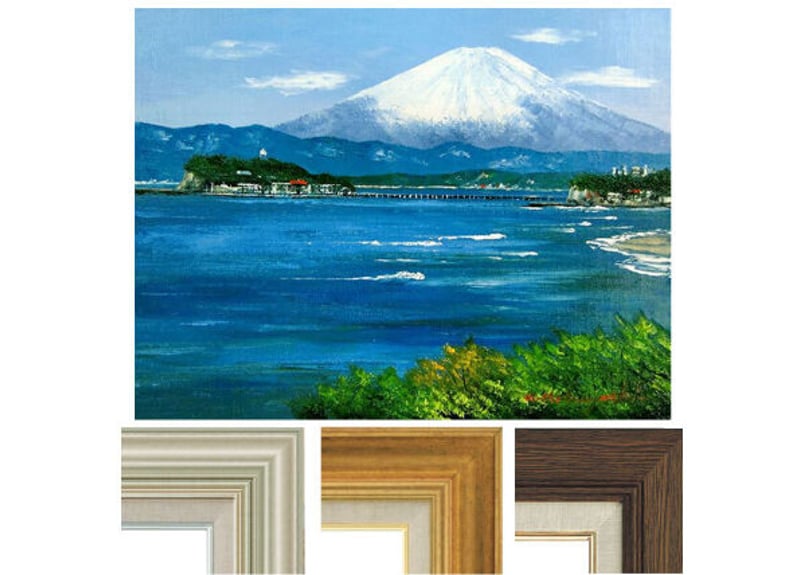 ★ 小林幸三『小樽運河（F4号）』油彩画・油絵　風景画　北海道　街並み　レトロ個展数回