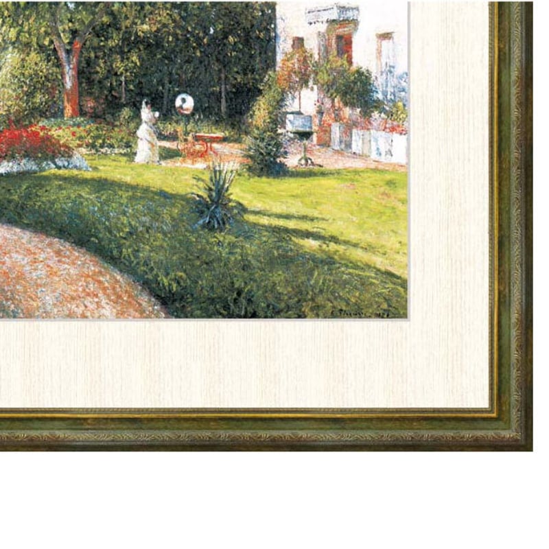 カミーユ・ピサロ、庭の母と子、希少な画集より、状態良好 カミーユ・ピサロ、庭の母と子、希少な画集より、状態良好