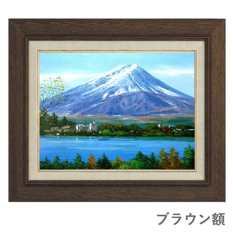 嶋津俊則/オンフルール】油絵 額縁付き サインあり(4号) 【公式通販】