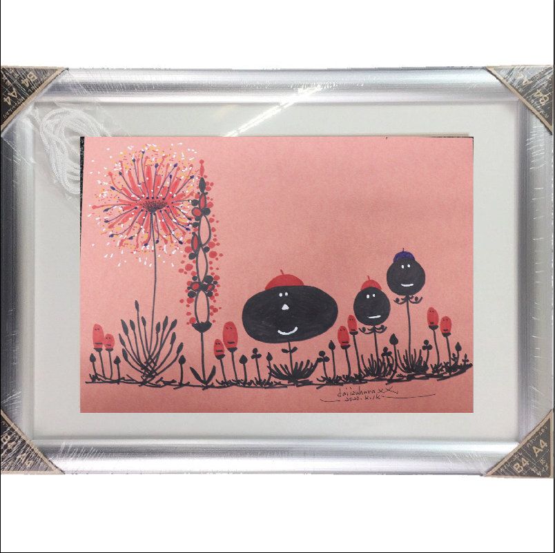 花火みたい（B4額なし 原画A4） | DAI MUSEUM STORE